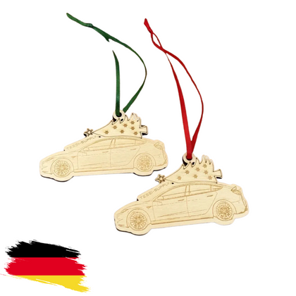 Tesla inspirierte Weihnachtsbaum Dekoration