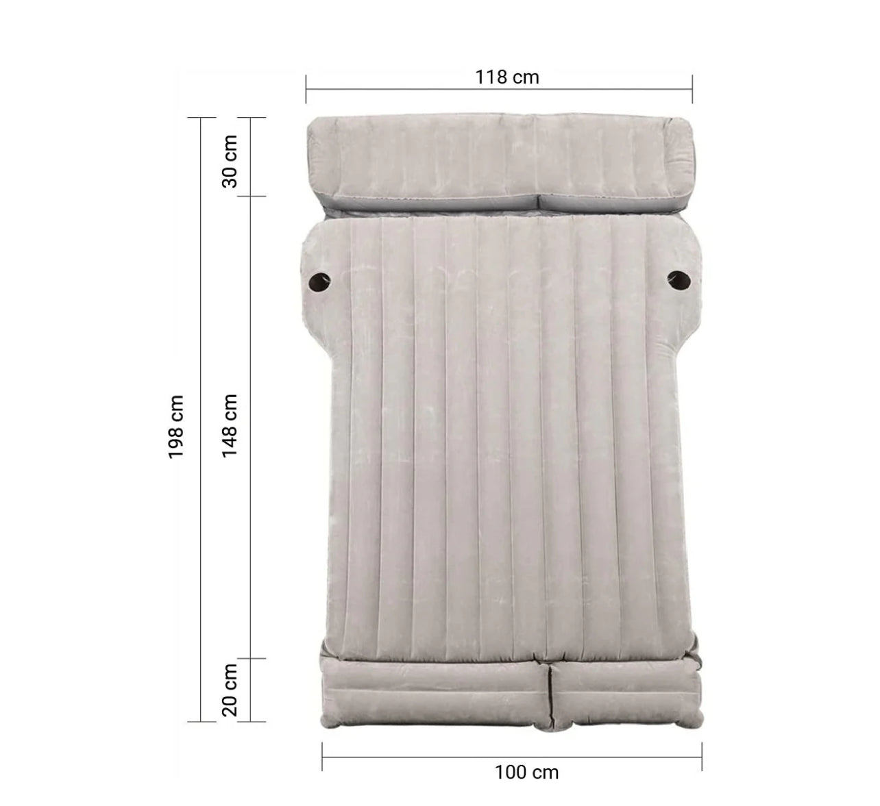 Tesla Model 3/Y Camping-Matratze