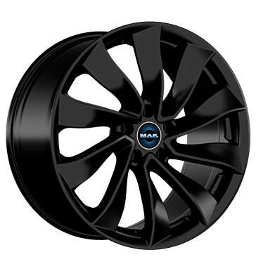 Tesla Model 3 Highland 18-Zoll Winterkomplettrad MAK Solar Gloss Black (4 Stück)