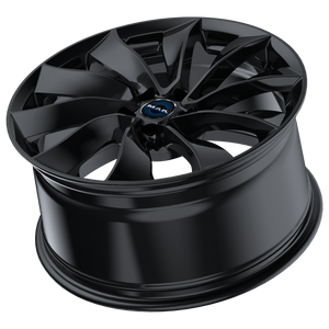 Tesla Model 3 Highland 18 Zoll Winterkomplettrad MAK Solar Black (Glanz) ET38 ECE (4 Stück) SR, LR
