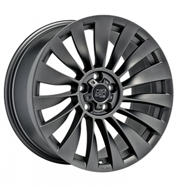 Tesla Model Y Juniper 19 Zoll Winterkomplettrad MSW 37 T Matt Dark Graphite (4 Stück)