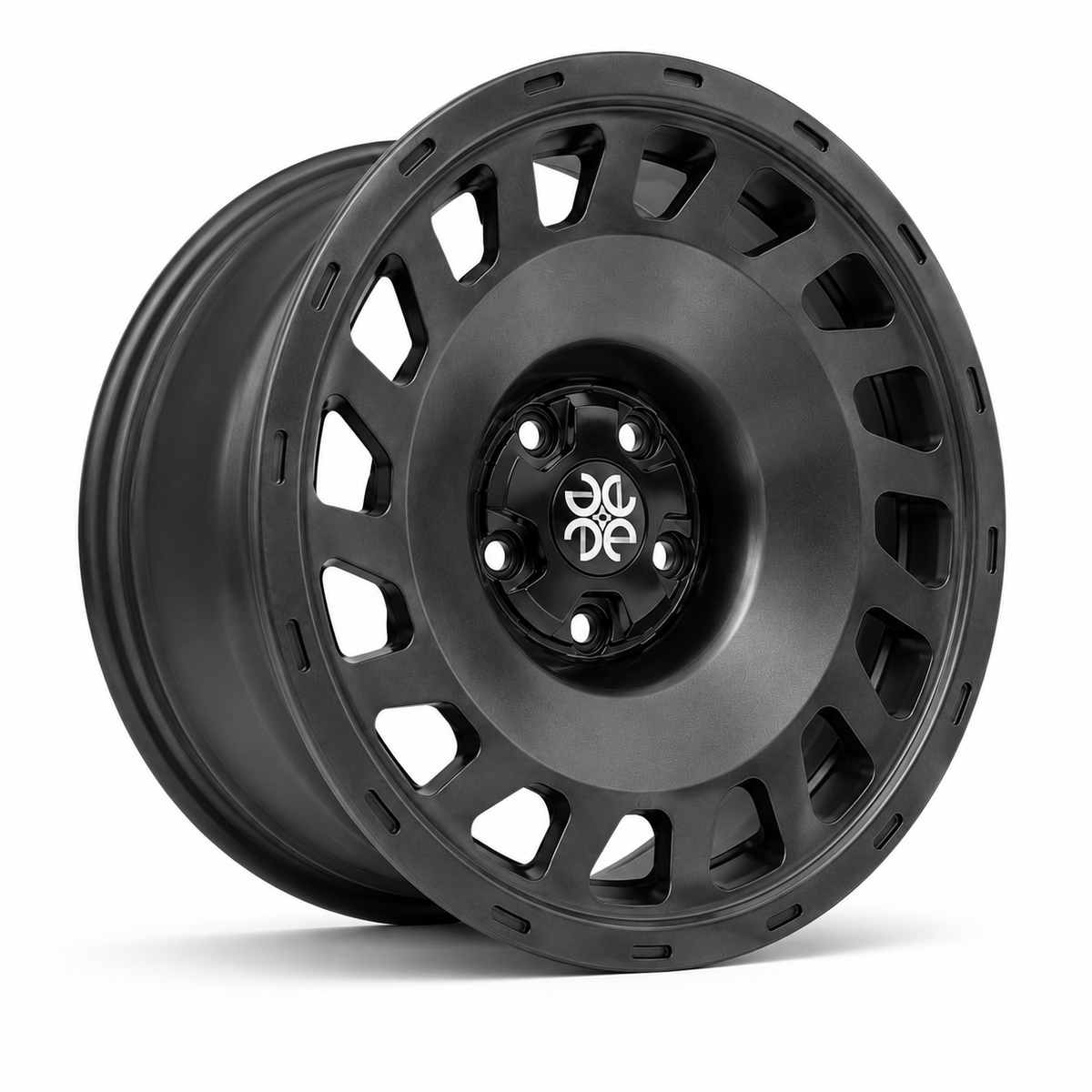 Tesla Model 3 Highland 18 Zoll Kompletträder Erion10 Chrome Shadow Grey – Standard | Offroad-Look | 4er-Set