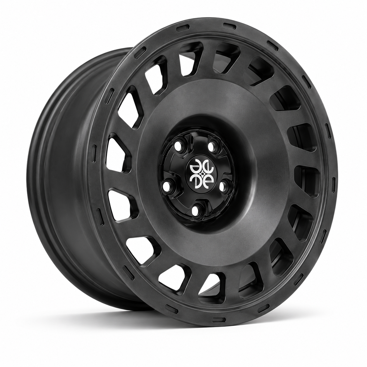 Tesla Model 3 Highland 18 Zoll Kompletträder Erion10 Chrome Shadow Grey – Standard | Offroad-Look | 4er-Set
