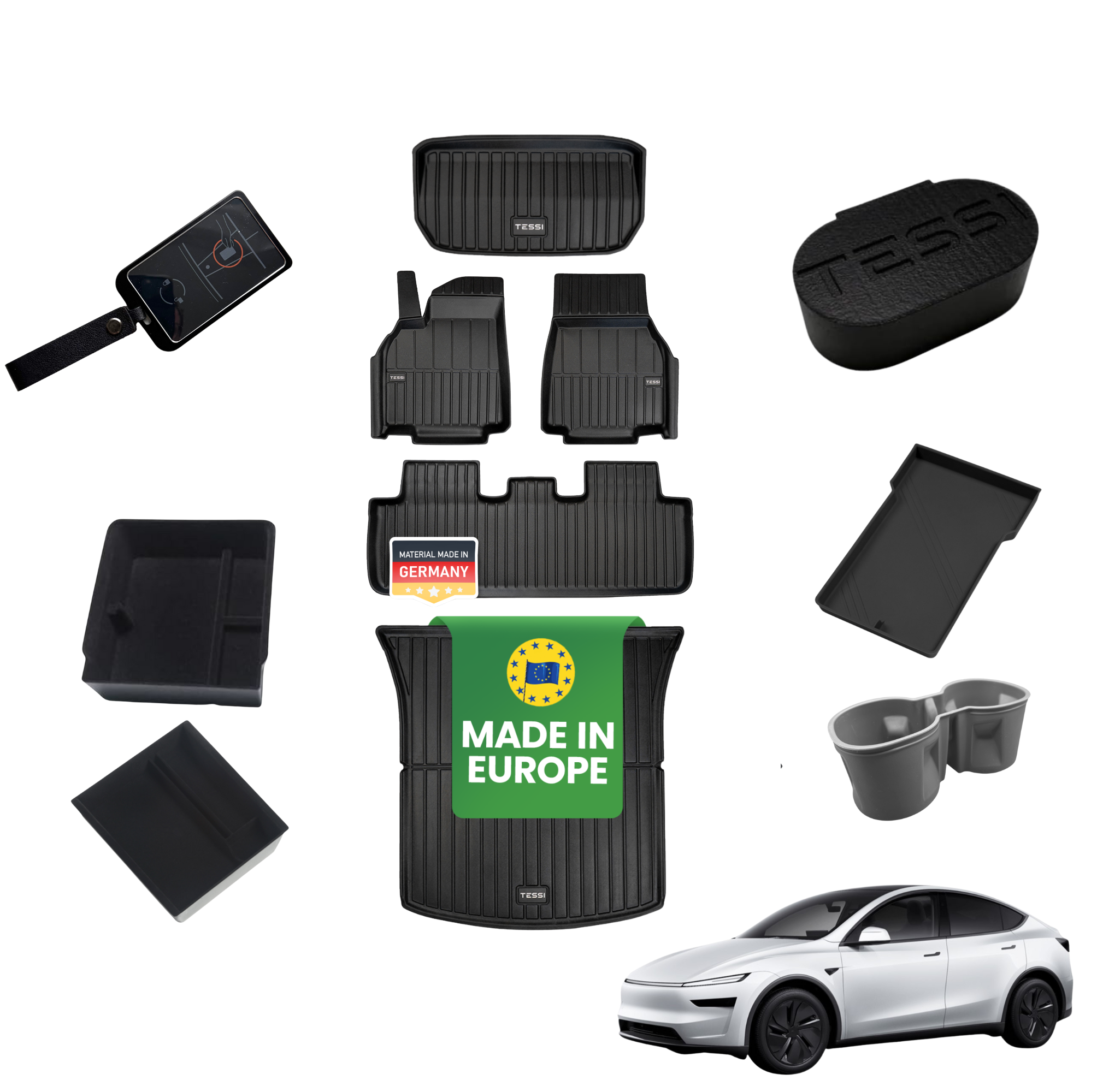 TESSI® GIGA-SET Tesla Model Y 2025 Zubehör-Set