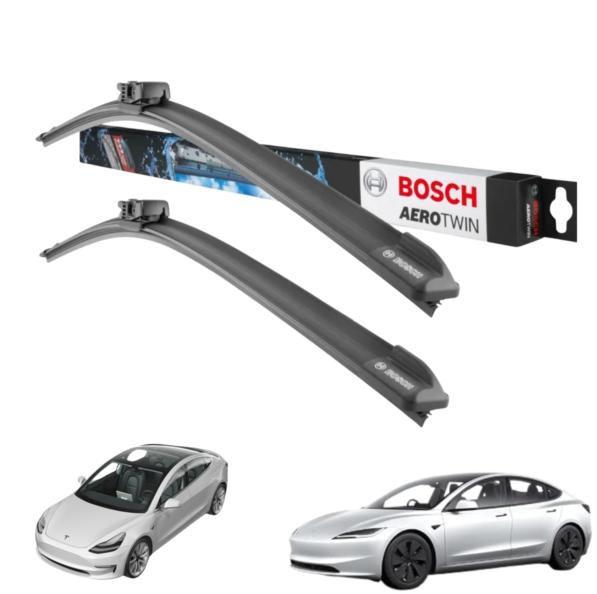 Scheibenwischer Tesla Model Y Model 3 BOSCH Aerotwin (Inhalt 2-Stück)
