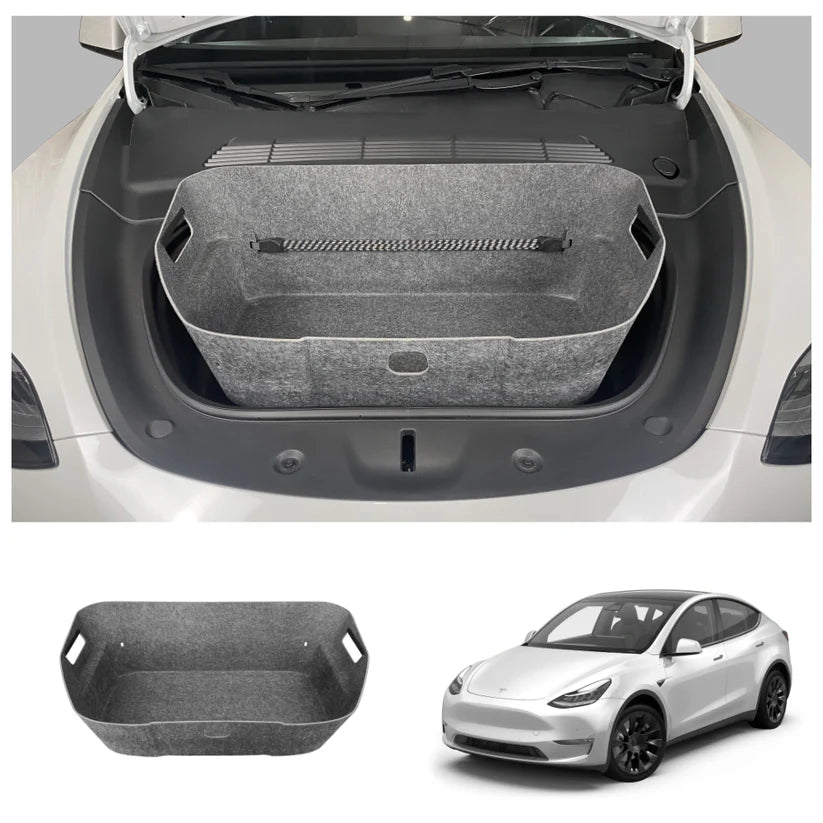 Tesla Model Y Frunk Shop&Go Box TESSI - Aus recyceltem Material Made in Germany