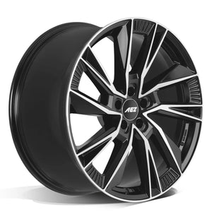 AEZ Havanna Dark Black Polished Felge für Tesla Model 3 - Tiefenansicht