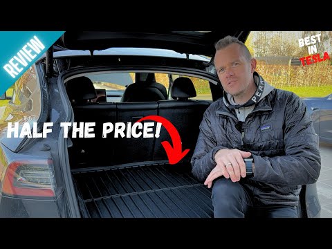 Tesla Model Y 5-teiliges Gummimattenset Tessi® Greenline 75% Recycling Material