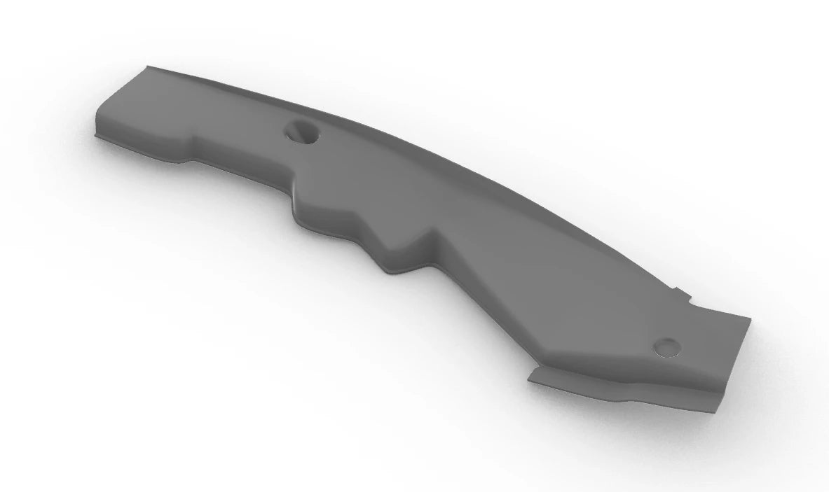 Bauteil der TESSI Greenline Premium Frunk Verkleidung, Ansicht von oben