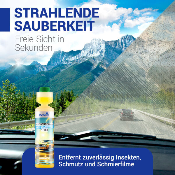 Scheibenreiniger Konzentrat– Klarer Durchblick bei jeder Fahrt