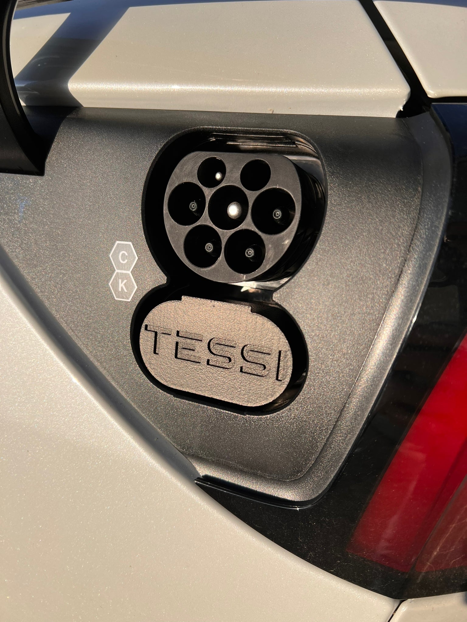 ENFILY 4 Stück Tesla Modell 3 Einstiegsleisten Schutz Kohlefaser