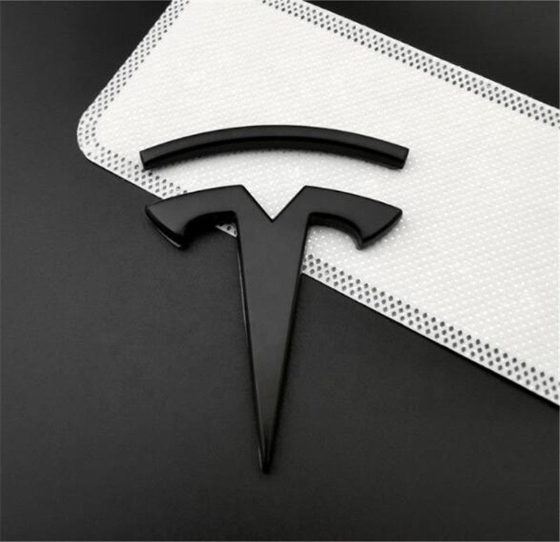 Leikurvo 3 Stücke Tesla Emblem Logo: Modell 3 Auto Marke Etikett